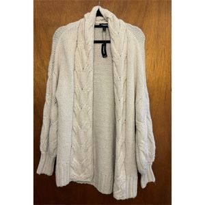 Express Cable Knit Cardigan